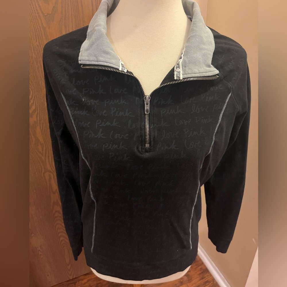 Victoria Secret Pink Yoga athletic jacket pullover size medium
